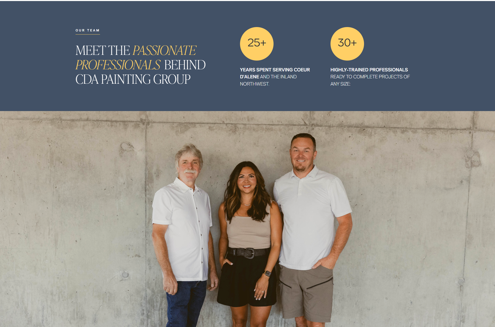 CDA Painting Group Local Vendors